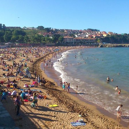 Ferienwohnung Precioso Apartamento En Luanco Junto A La Playa Exterior foto