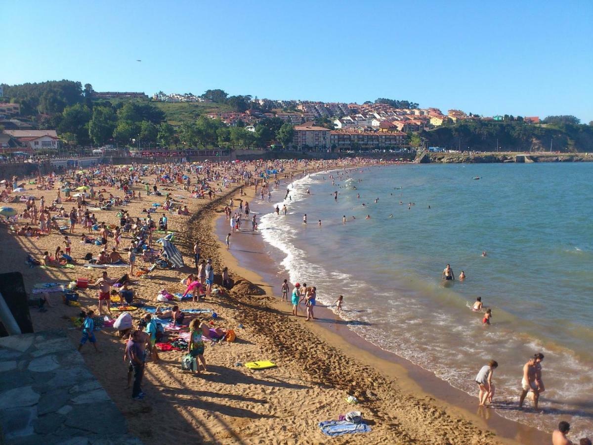 Ferienwohnung Precioso Apartamento En Luanco Junto A La Playa Exterior foto